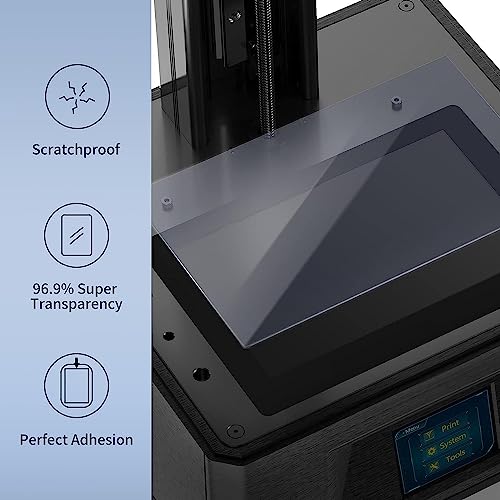 HzdaDeve 5pcs Screen Protector 6.6 Inch LCD Screen Protector for Anycubic Photon Mono 2 Accessories Replacement for 3D Resin Printer
