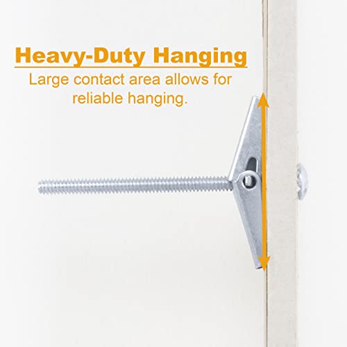 KURUI Toggle Bolts & Self Drilling Drywall Anchors