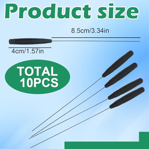 10 Piece Hearing Aid Cleaning Kit – Reusable Ear Wand, Hearing Aid Brushes, Easy to Use, Durable and Convenient for Maintenance