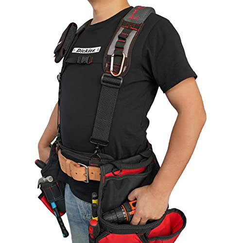 KUNN Gel Tool Belt Harness Padder & Work Belt 2-Inch Wide Quick Release Buckle