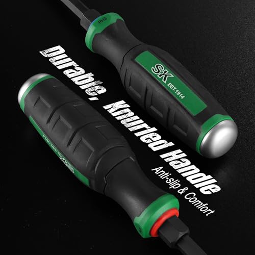 SK 8-Piece Screwdriver Set Heavy Duty, Demolition Screwdriver, S2 Steel 8PC