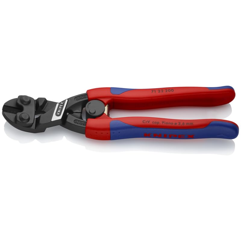 KNIPEX Tools 71 22 200 SBA Angled CoBolt Cutters, 8-Inch
