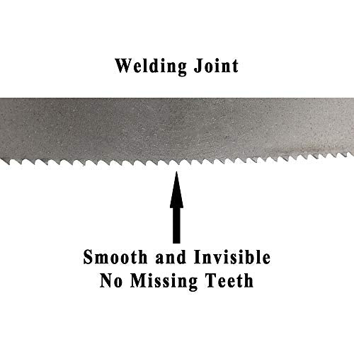 Imachinist S1351610 135" x 1" x 6/10 TPI Bi-Metal Band Saw Blades for Metal 6/10TPI
