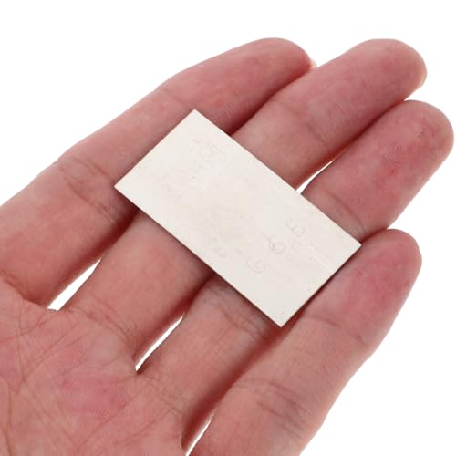 Silver Solder Sheet for Jewelery Soldering, Low Melting Jewelery Soldering Plate for Precise Soldering, Pre-Cut Chip for Jewelery Making, 3.50 x 2.00 x 0.10 cm, 1 Piece