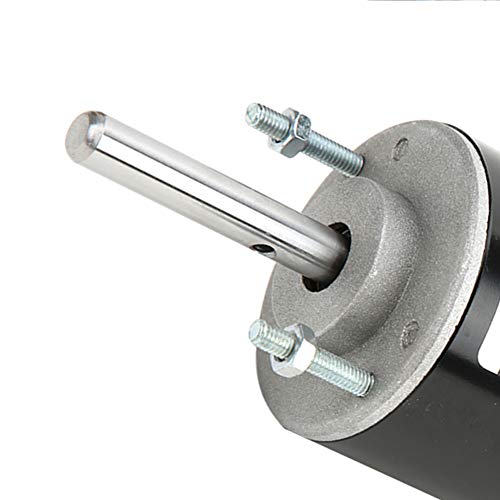 High Speed Adjustable DC Gear Motor Permanent Magnet Reversible Low Noise for Generator XD-3420 30W CW/CCW (12V)
