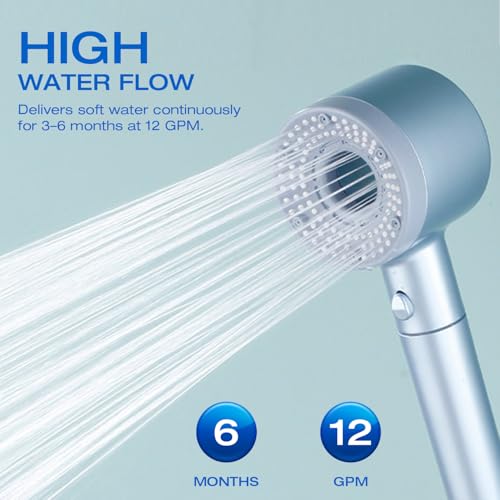 H&G Lifestyles Whole House Water Softener Filter Cartridge Replacement, Calcium Inhibitor Water Filter, Anti-Scale Filter, Fits Any Standard 10" x 4.5" Water Filter System 45,000 Gallons