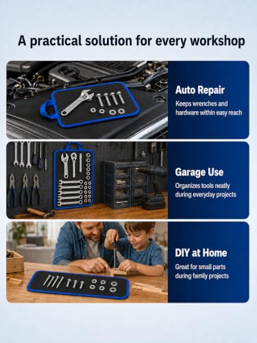 Magnetic Tool Mat with 25Lb 4PCS