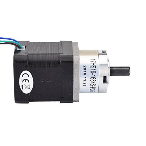 STEPPERONLINE Nema 17 Gearbox Stepper Motor L = 48 mm Planetary Gear 5:1
