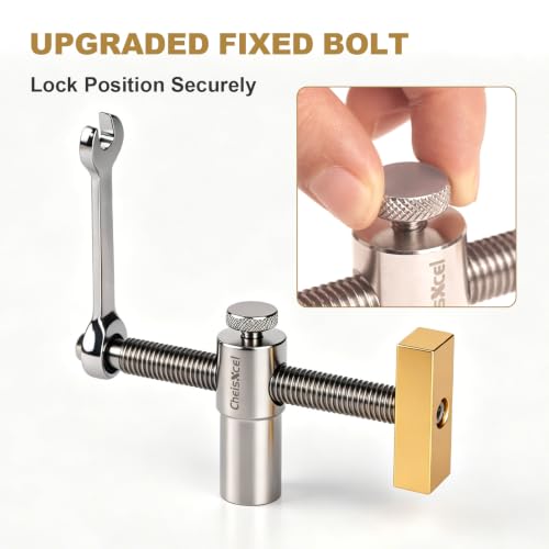 8pcs 3/4" Bench Dog Clamp Horizontal & Vertical for Woodworking Red 8