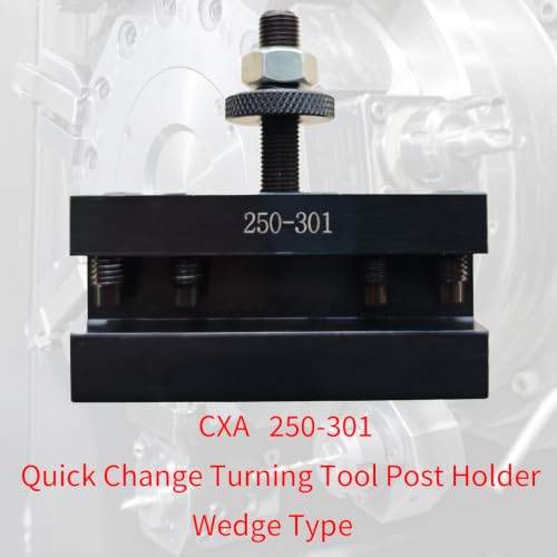 250-301 CXA, Quick Change Turning Tool Post Holder, Wedge Type