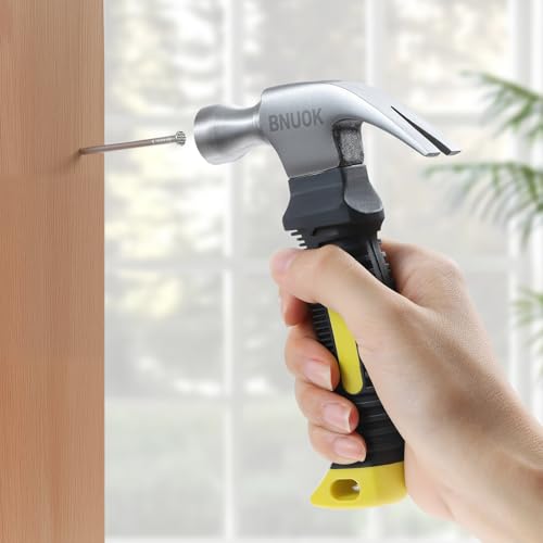 Hardware Nails Assortment Kit and 8oz Small Hammer, 800 PCS Nails for Hanging Pictures,Hammer and Nail Set, Small Hammers for Picture Hanging