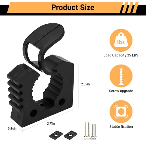 Kryonix Rubber Tool Clamp, Quick Release Rubber Clamp Mount Kit Fits 12PCS
