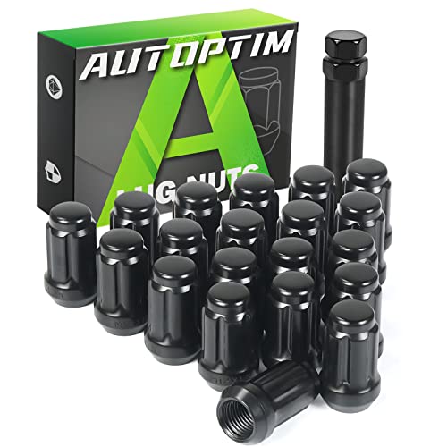 AUTOPTIM M12x1.5 Spline Lug Nuts & 2 Piece 6 & 7 Spline Lug Nut Socket Key
