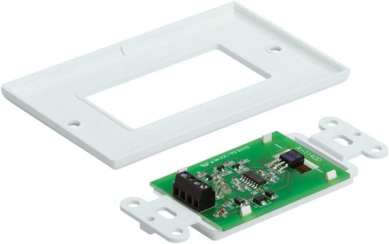 Remote Control IR Repeater Extender Wall Plate for IR Repeater Kits. Our Wired IR Repeater Remote Repeater Allows You to Have a Professional Clean Look and Feel. This is an add on Device to Repeaters
