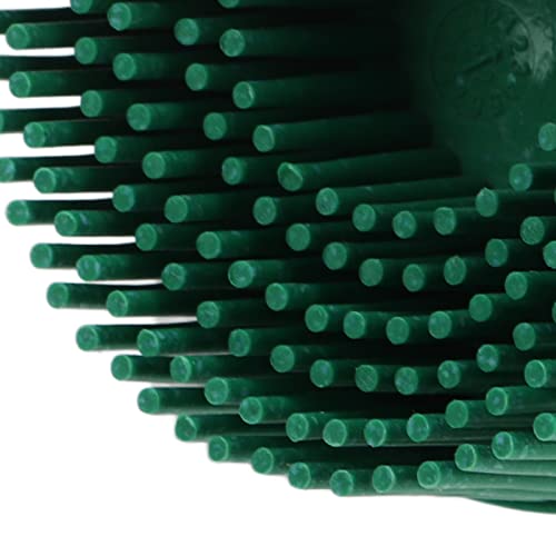 Yctze 2 Inch Bristle Disc 80 Grit Silicon Carbide Green for Angle Grinder Drill Rotary Tools Mini Grinder