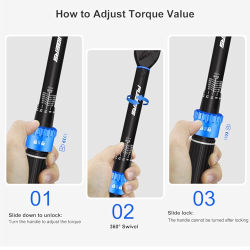 3/8" Drive Inch Pound Torque Wrench 20-240 in.lb, ±3% Accuracy, Dual-Direction 72-Tooth Small Torque Wrench Set with Extension Bar 3/8" Adapter for Bike Motorcycle Car Maintenance 3/8" 20-240 in.lb - 4 Pcs