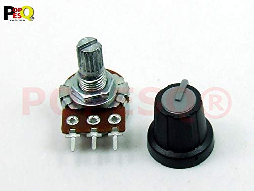 POPESQ® 1 pc x Potentiometer with Cap 220K Linear PCB #A3183
