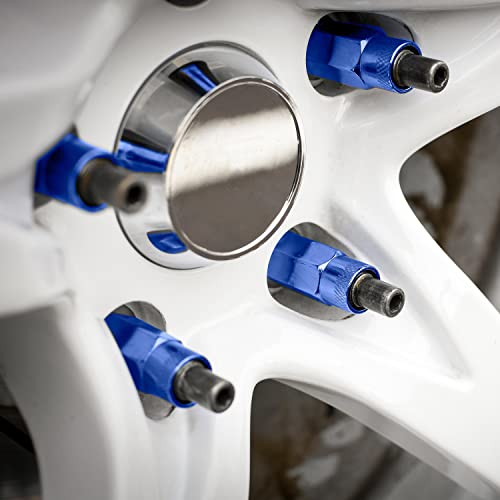 Dorman 713-485D Blue Open End Knurled Wheel Nuts