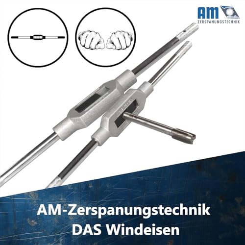 Tap Wrench M1-M8 | Adjustable PRO Tap Wrench for Taps | Choice of Different Holders, Adjustable for Tap Cutter Set (M1-M8 | Size 0) (M1-M8 | Size 0)