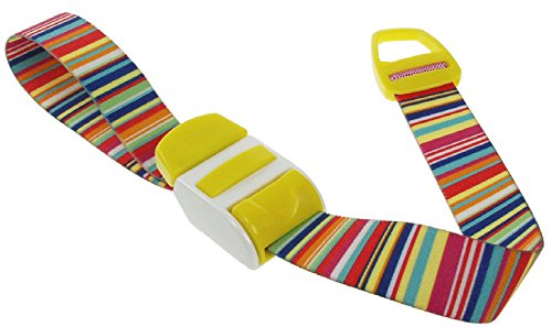 Professional tourniquet - tourniquet - bundle of 4 striped blue/pink/yellow/green