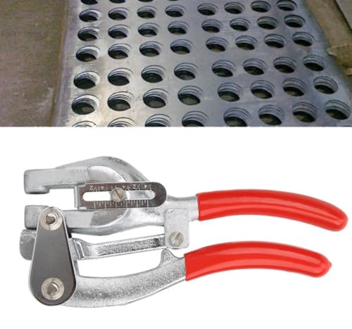 Hand Held Power Punch and Sheet Metal Hole Punch Kit – Metal Hole Punch, Heavy Duty Hole Punch Set Hand Punch 3/32-Inch to 9/32-Inch