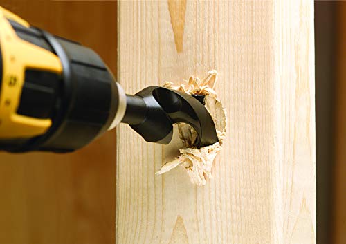Ideal Electrical 35-829 Nailbiter 18 in. Ship Auger 1-1/4 in. Drill Bit w/Dual-Helix Head, 60 deg. Angled Design