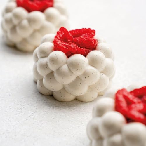 Pavoni Cloud PX4392S 3D Silicone Mould, 12 Indents 140 ml (Pack of 1)