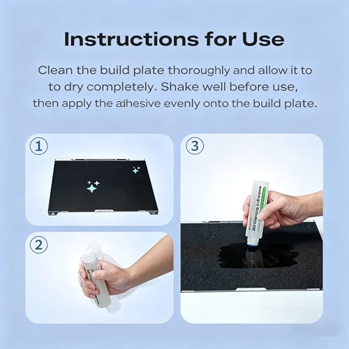 2026 New Creality Glue Stick x2 for 3D Printer Build Plate - 80ml Each, Strong Adhesion & Anti-Warping Glue for PLA/ABS/PETG/ASA, Easy Model Removal and Clean-up, All FDM 3D Printer Tools/Accessories