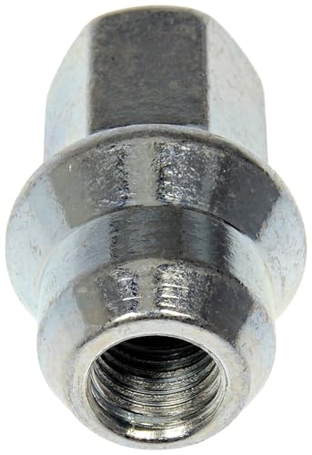 Dorman 611-181 Wheel Nut M12-1.50 Flattop - 19 mm Hex, 43.1 mm Length Compatible with Select Models, 10 Pack (OE FIX)