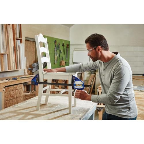 IRWIN QUICK-GRIP One-Handed Bar Clamp, Heavy-Duty, 24", 1964714 24 Inch