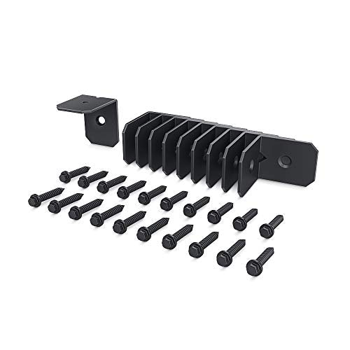 Ozco Building Products Ironwood Rafter Clips and Joist Hangers Bundle (10 Packs)
