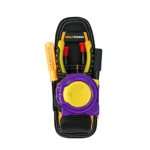 Small Tool Holder, Min Work Organizer Tool Pouch and Knife Holder with Snap Clip + Small Tool Pouch with Belt Clip,Small Tool Holder Pouch