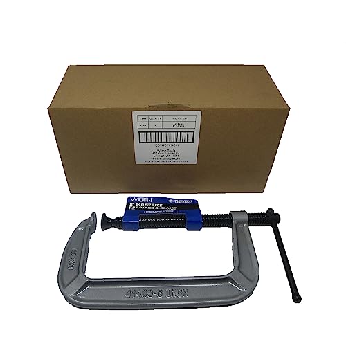 Wilton C-Clamp, 8" Opening Capacity, 4" Throat, 1700 Lbs. Clamping Force (Model 148C) 8 in. x 4 in. Pack Of 1