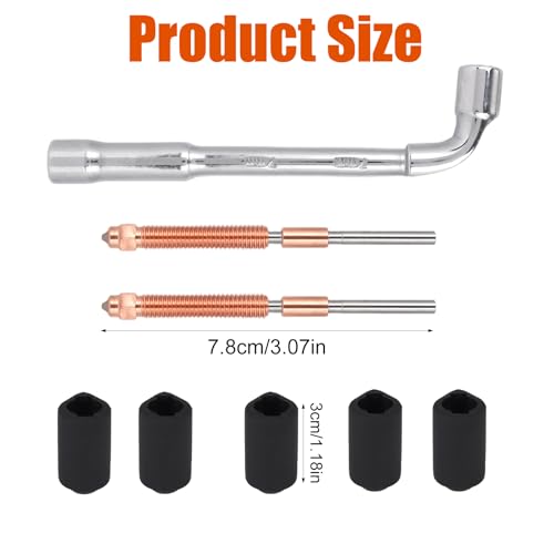 2pcs 0.4mm Unicorn Nozzles Kit Compatible with Creality K2 Plus/Hi Combo