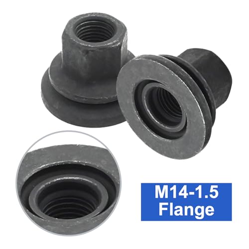 Saihisday Wheel Nut 10Pcs 611-936 6509424AA Wheel Nut, Lug Nuts Replacement for Dodge Ram 3500 4500 5500 Models, Replaces 6509424AA