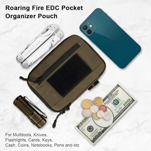 ROARING FIRE Picofire Pro EDC Pouch – Multitool Organizer & Tool Storage fde