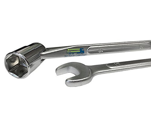 Flex Socket (6pc) 6 Point Wrench Set With Flexible Heads and Open Ends