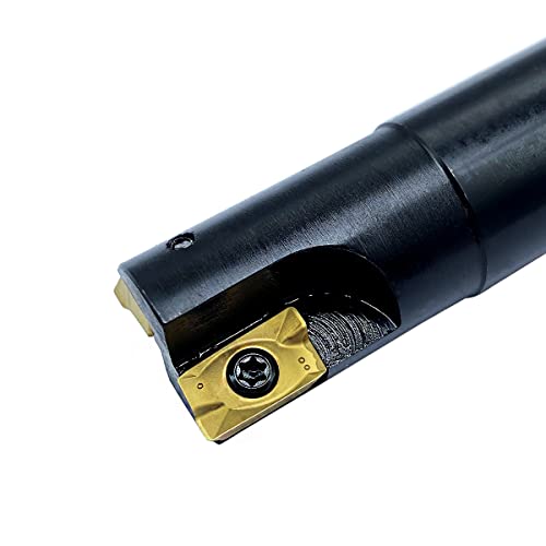 GBJ 1"×1"×3-3/4" +2pcs APMT1604 + 3/8"×1/2"× 3" +1pc APMT1135 90 ° Square Shoulder Indexable End Mill Indexable Face Mill Arbor End Milling Shell Cutter APMT1135 APMT1604 Milling Insert