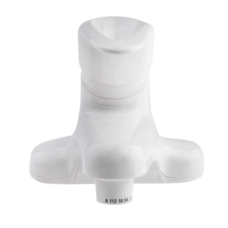 Dura Faucet DF-PL100-WT RV Single Lever Bathroom Faucet (White ABS Plastic) White