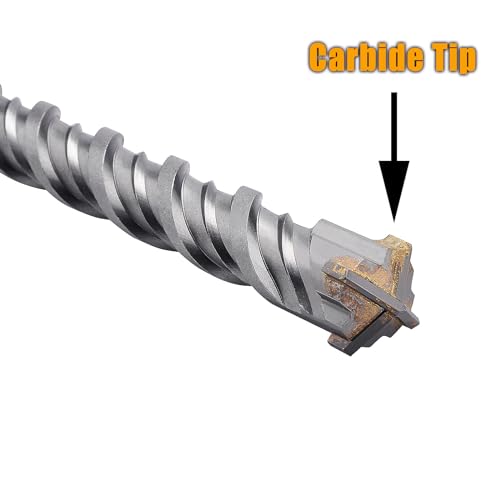 1-1/4" X 18" SDS Plus Rotary Hammer Drill Bit, Concrete Drill Bit 1-1/4 " diameter 18 " length