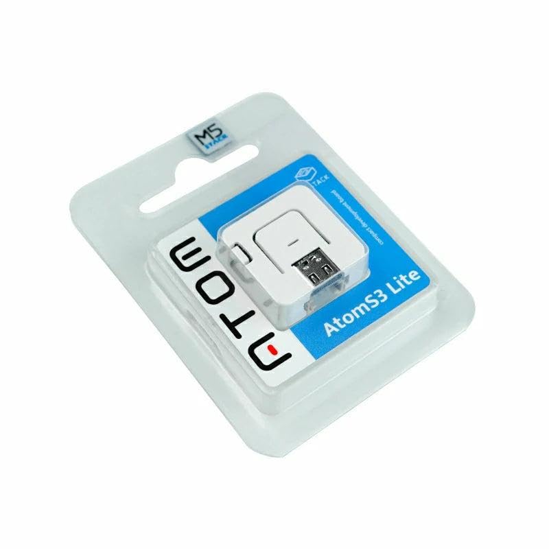 M5Stack Official AtomS3 Lite - Tiny ESP32-S3 IoT Development Kit - Upgraded Version with 3D WiFi Antenna