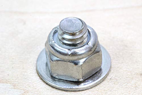 1/4" Stainless Steel Lock Nut and Washer Bundle (200 piece Pack, 100 of Each) By Bolt Dropper