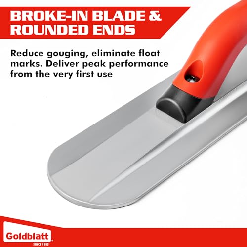 Goldblatt 16" x 3-1/4" Extruded Round End Magnesium Float Soft Grip 16"