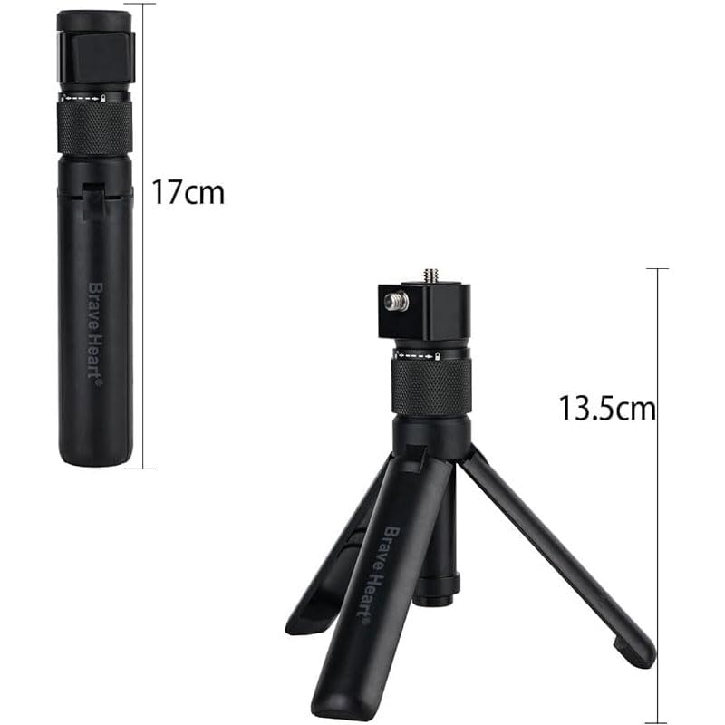 Bullet Time Handle Tripod Multi-Functional Tabletop Fold Tripod for insta360 Insta 360 X4 X3,ONE RS,GO 2,ONE X2,ONE R,ONE X ONE RS Gopro Go pro Hero 11 10 9 5 4 3 Camera Accessories (Mini Tripod)