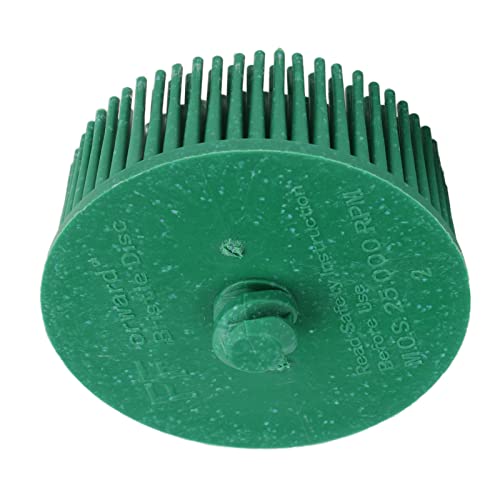 Yctze 2 Inch Bristle Disc 80 Grit Silicon Carbide Green for Angle Grinder Drill Rotary Tools Mini Grinder