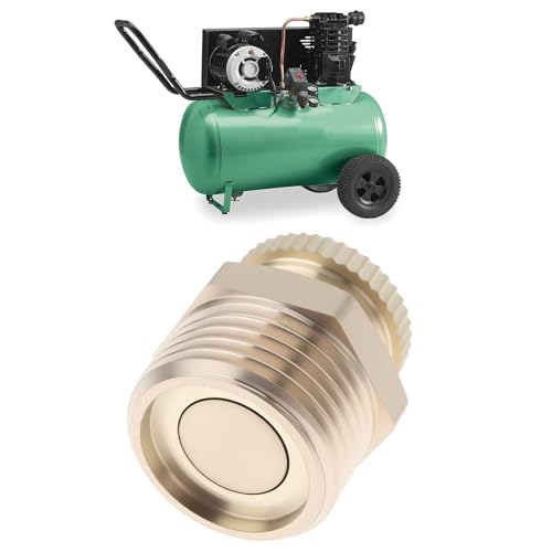 2pcs 3/8"BSPP Male Thread Air Compressor Drain Valve 9mm ID Brass
