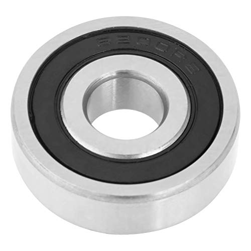 Hilitand 10 Pcs 10x30x9mm Mini Steel Ball Bearings 6200-2RS Double Side Rubber Sealed Deep Groove Ball Bearings for for 10mm Shaft Rod Projects