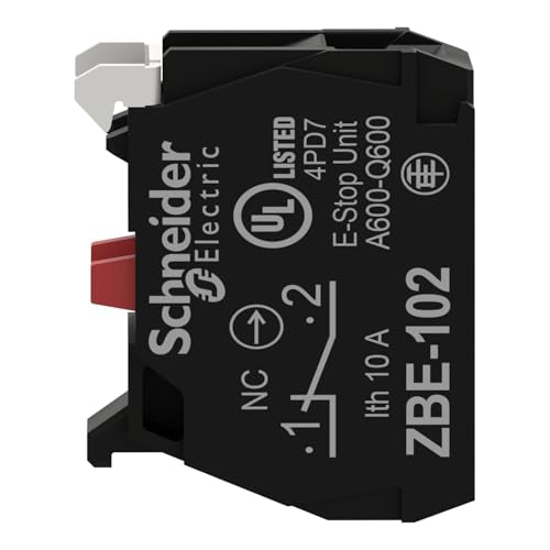 Schneider Electric, ZBE102 Auxiliary Switch Block, ZBE 22 mm, 1Ö