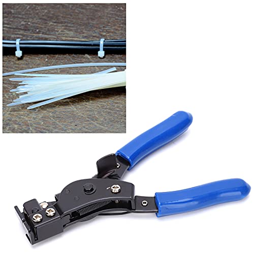 Nylon Ties Tool, Convenient Operation Carbon Steel Cable Tie Pliers for Outdoor Workshop for 2.4-12mm Cable Ties