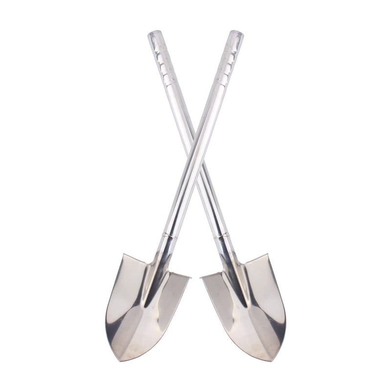 Stainless Steel Garden Shovel Hand Tool Digging Weeding Seeding Turning Soil 23.6-Inch 60CM 60cm shovel